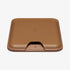 AMP02284 - MagSafe Card Holder Valentinus (MagFit) in black showing the card holder attached to back of device